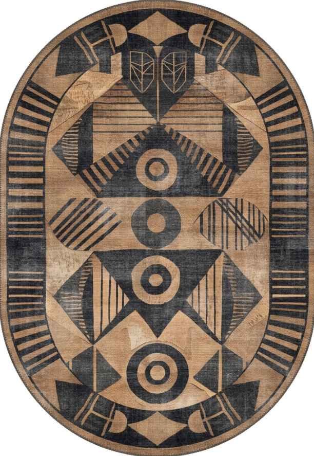 Ignatius Aztec Brown Rug