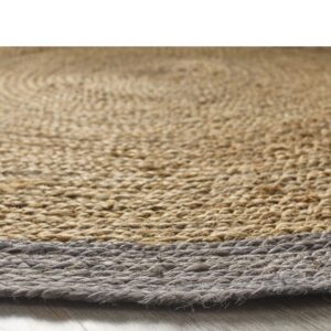 Jubo Grey Circle Rugs