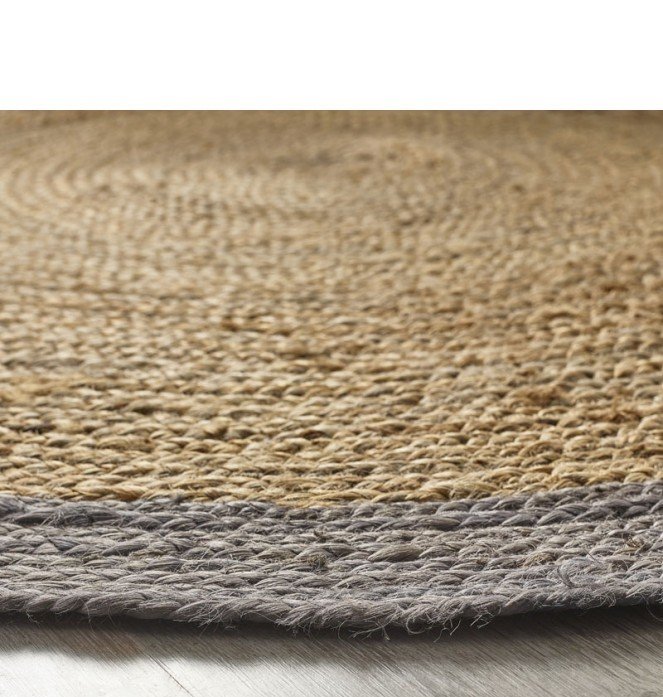 Jubo Grey Circle Rugs