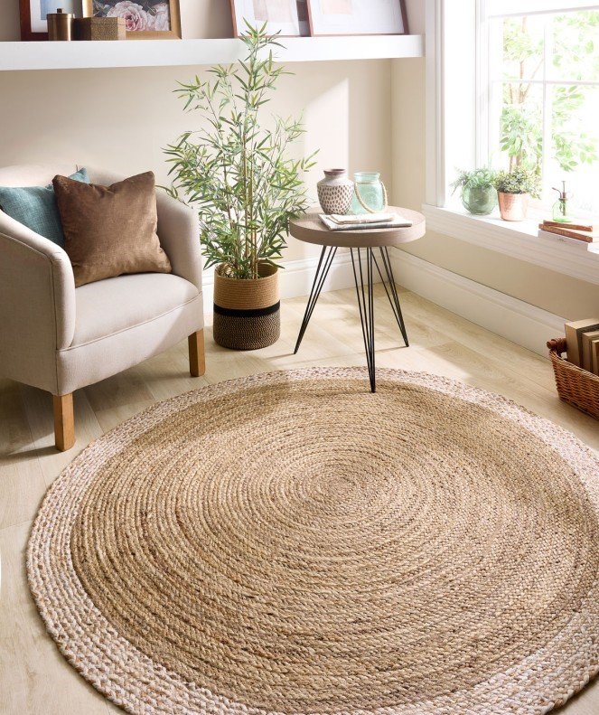Jubo Natural Circle Rug