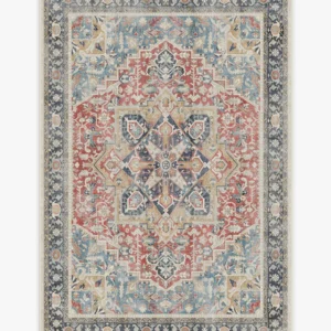 Kamran Cayenne Red Rug