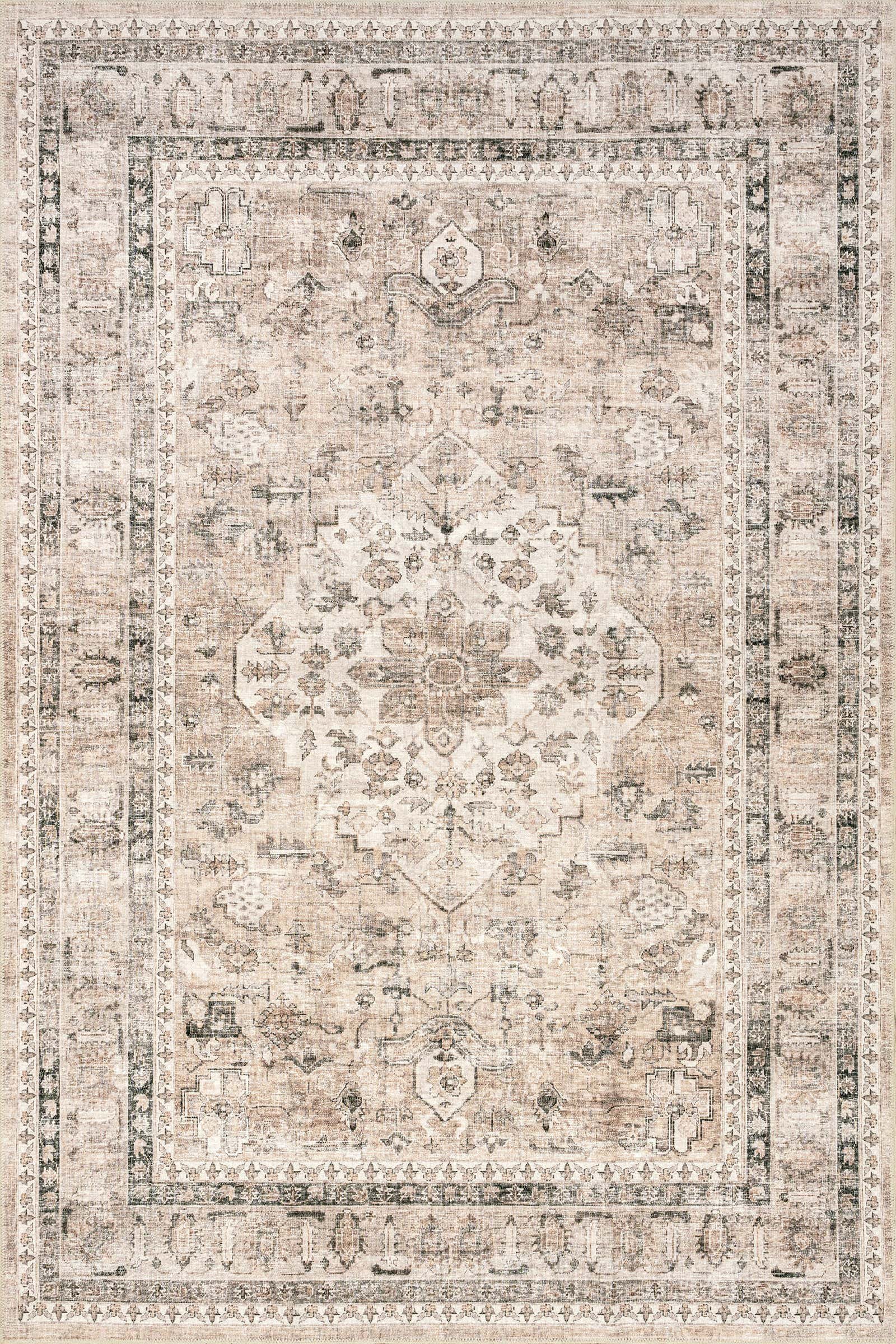 Keyara Spill Proof Washable Rug - Image 2