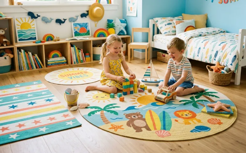 Kids' Room Summer Carpets