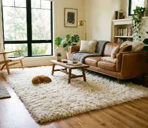 Living room Shaggy Rugs