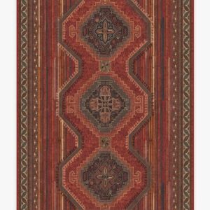 Mandalore Scarlet Red Rug