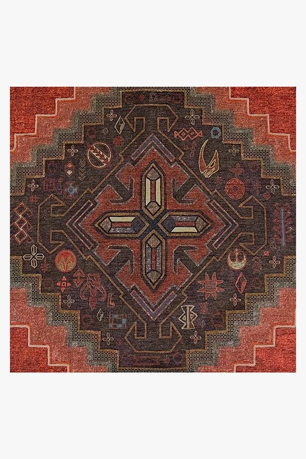 Mandalore Scarlet Red Rug