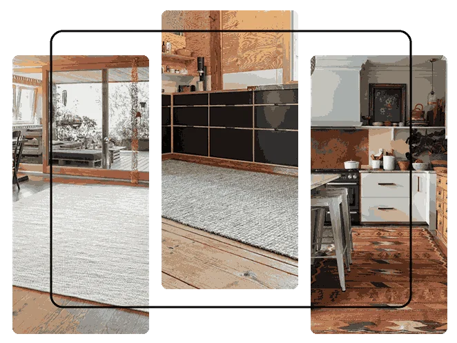 Modern Kitchen Rugs in Dubai
