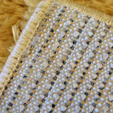 Ochre Lagom Thick Fluffy Rug