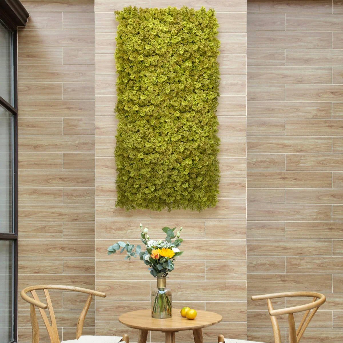 Olive Moss 50x50cm Artificial Living Wall