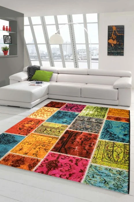 Premium Patchwork Rugs in Dubai