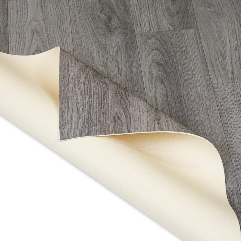 Presto Grey Wood Vinyl Flooring - Image 4
