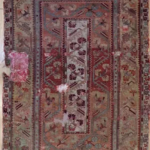 R1430 Antique Turkish Milas Rug