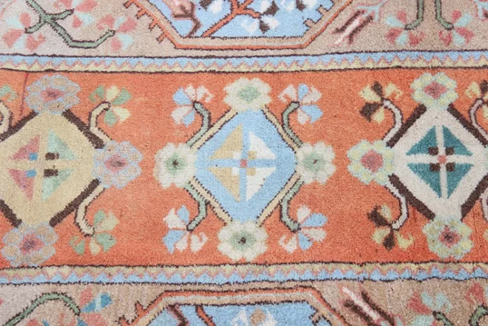 R1514 Vintage Turkish Milas Carpets - Image 5