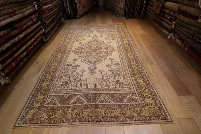 R3906 Antique Turkish Rug - Image 2