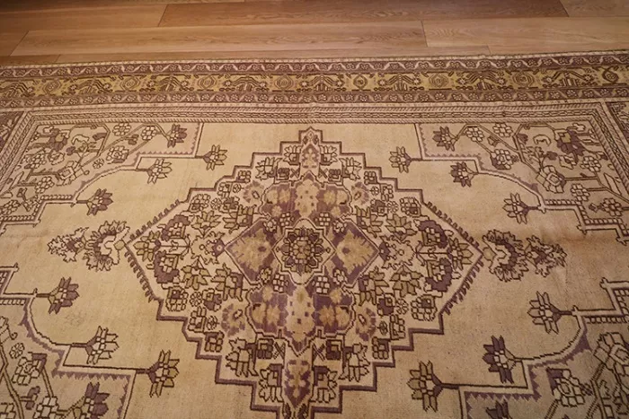 R3906 Antique Turkish Rug - Image 3