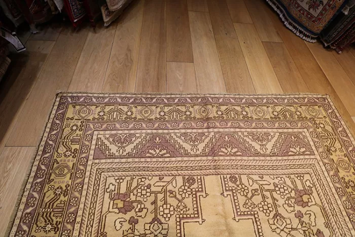 R3906 Antique Turkish Rug - Image 5