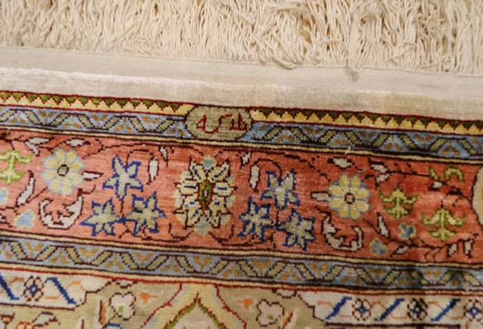 R5363 Turkish Hereke Silk Rug - Image 3