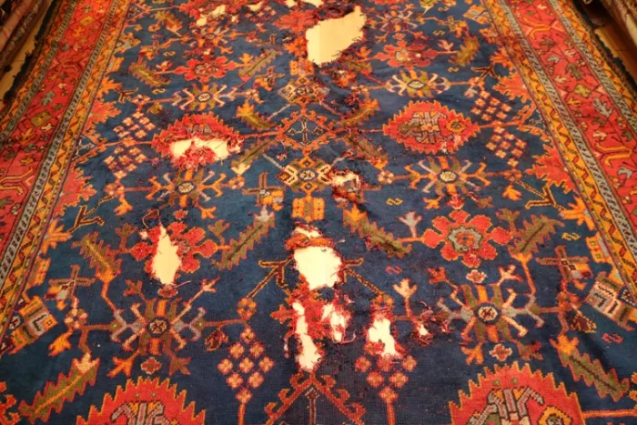 R5831 Antique Ushak Carpet - Image 5