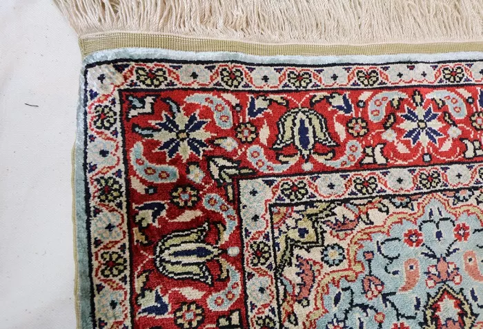 R9392 Turkish Kayseri Silk Rug - Image 5