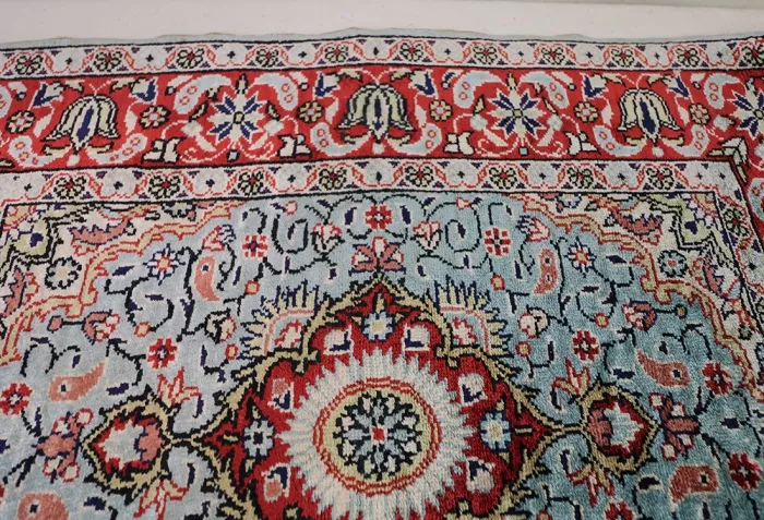 R9392 Turkish Kayseri Silk Rug - Image 4