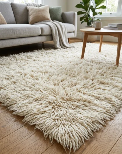 Shaggy Wool Rugs