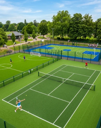 Sports Courts Artificial Grass