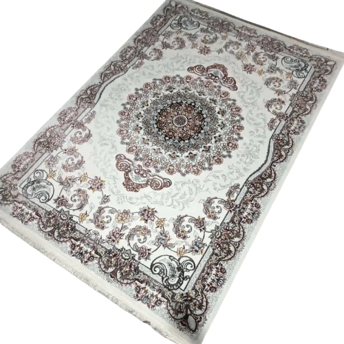 Resham White rug