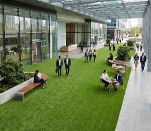 artificial grass carpet for Commercial Areas