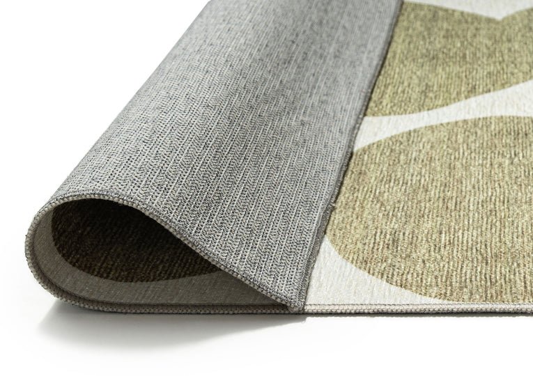 Brynne Green Ivory Indoor Outdoor Washable Rug - Image 5