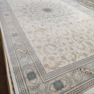 Luxury Floral Medallion Rug