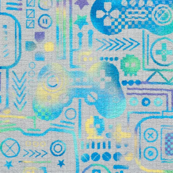 Catherine Lansfield Kids Gamer Rug - Image 2