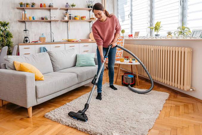 Cotton rugs — easy to clean at home