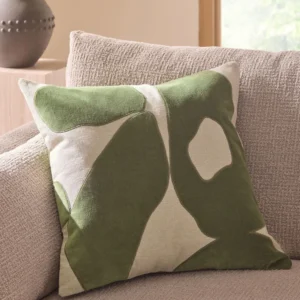 Green 50 x 50cm Abstract Cushion