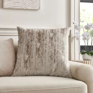 Mid Natural Collection Luxe 59 x 59cm Fem Chic Velvet Abstract Cushion