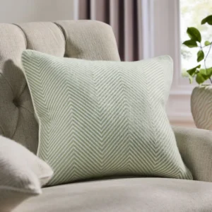 Natural 50 x 50cm Herringbone Cushion