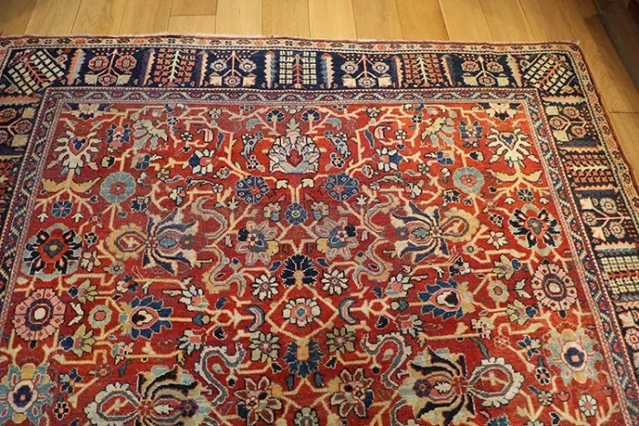 R1677 Antique Persian Mahal Carpet - Image 3