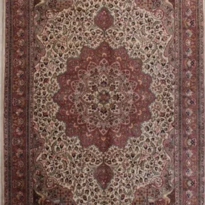 R3844 Vintage Persian Tabriz Carpet