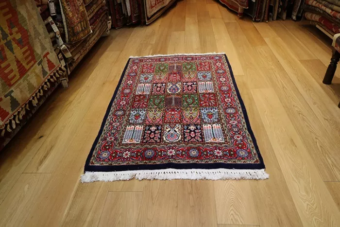 R9394 Vintage Bahktiari Persian Rug - Image 2