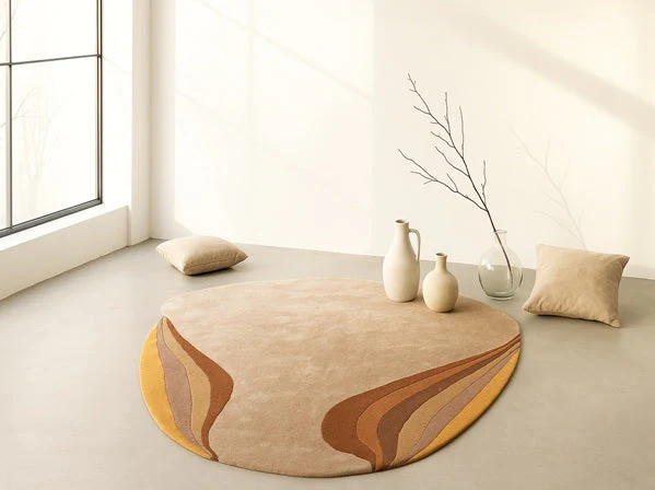 Rug material samples for buying guide Dubai