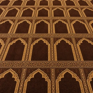 High-quality brown mosque carpets in dubai