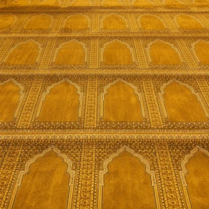 Shop Premium Gold Mosque Carpets in Dubai