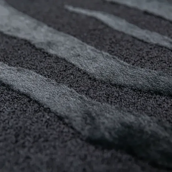Boucle Carved Zebra Luxe Shaggy-Rugs