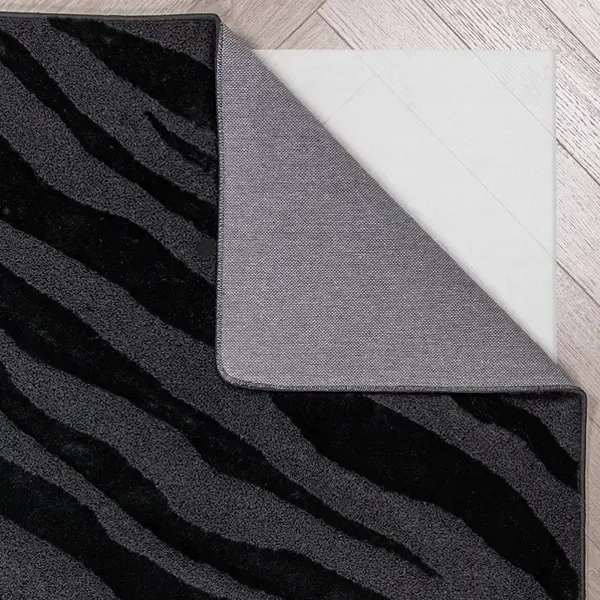Boucle Carved Zebra-Luxe Shaggy Rugs