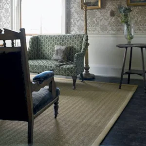 Fine Herringbone Natural Seagrass Rug