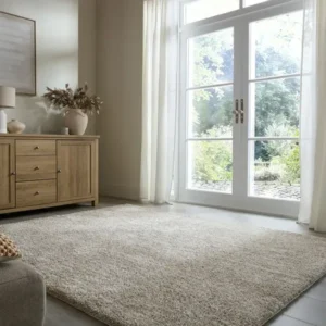 Flint Marled Washable Shaggy Rugs