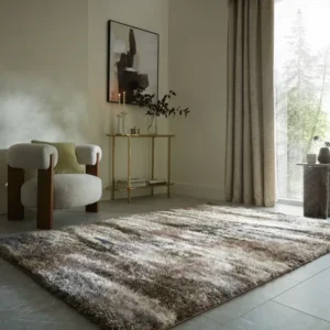 Indulgence Abstract Splatter Shaggy Rugs