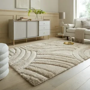 Indulgence Dune Luxe Shaggy Rugs