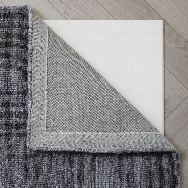 Interlock-Curved Geometric Shaggy Rugs