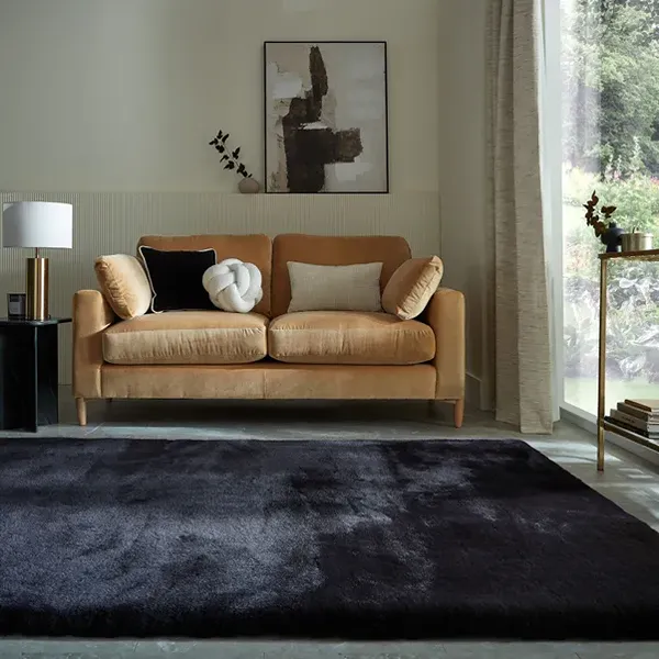 Ivy Luxury Faux Fur Shaggy Rugs
