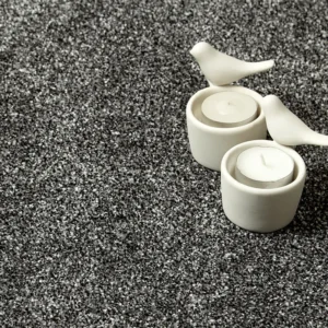 Lille Anthracite Flecked Saxony Polyester Carpets